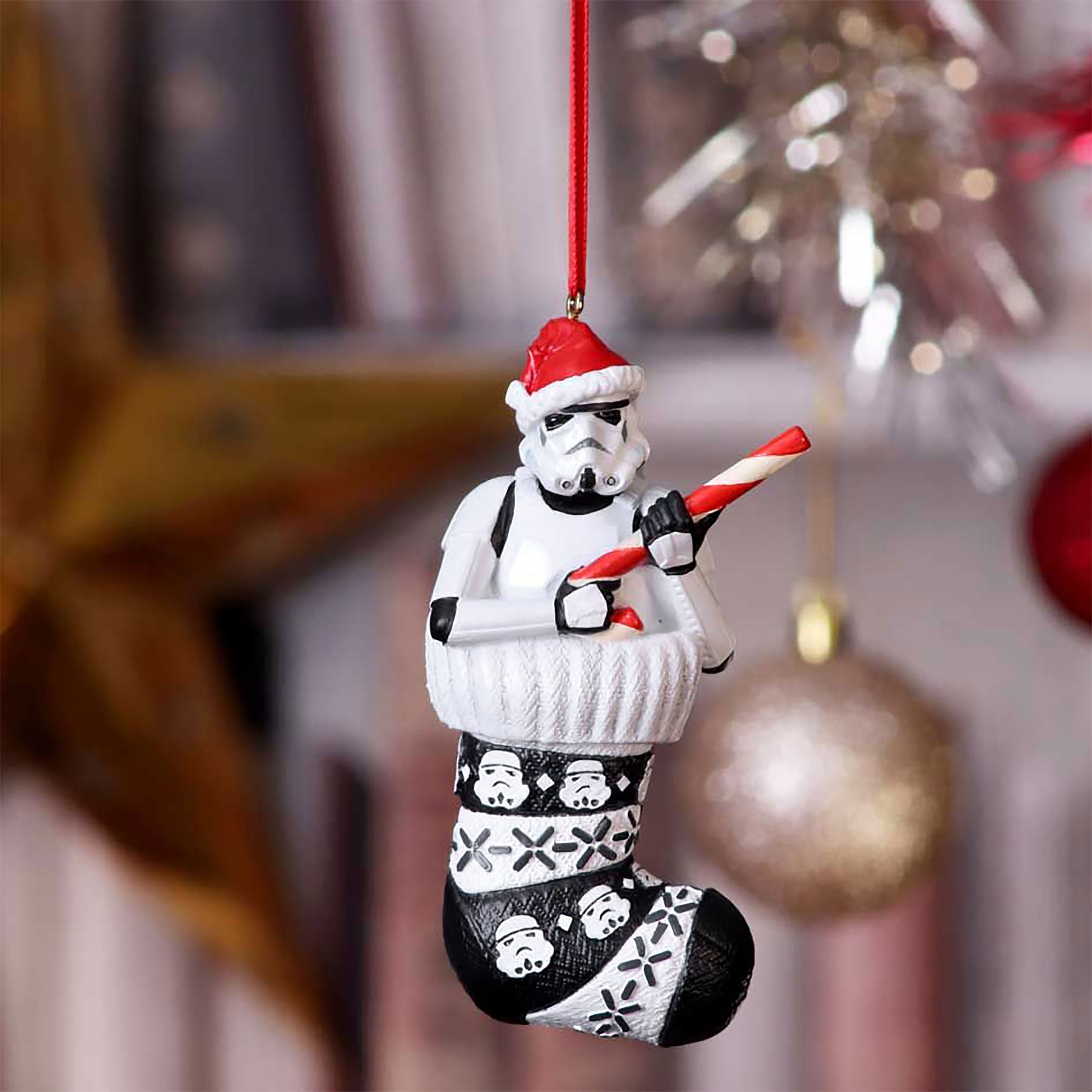 Productafbeelding Stormtrooper in kerstsok Kerstboomversiering - Star Wars