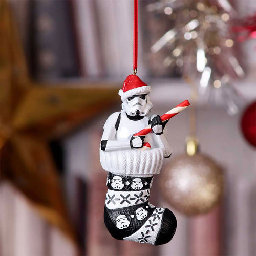 Productafbeelding Stormtrooper in kerstsok Kerstboomversiering - Star Wars