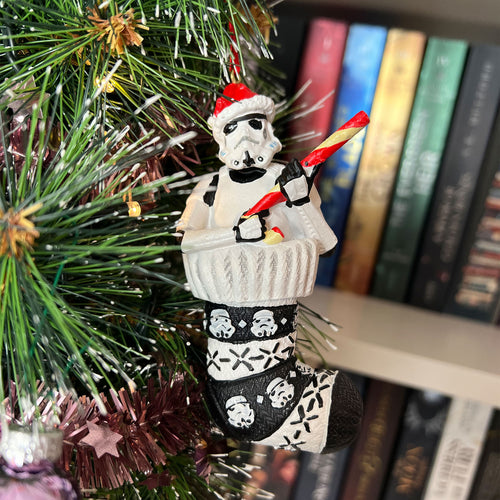 Productafbeelding Stormtrooper in kerstsok Kerstboomversiering - Star Wars