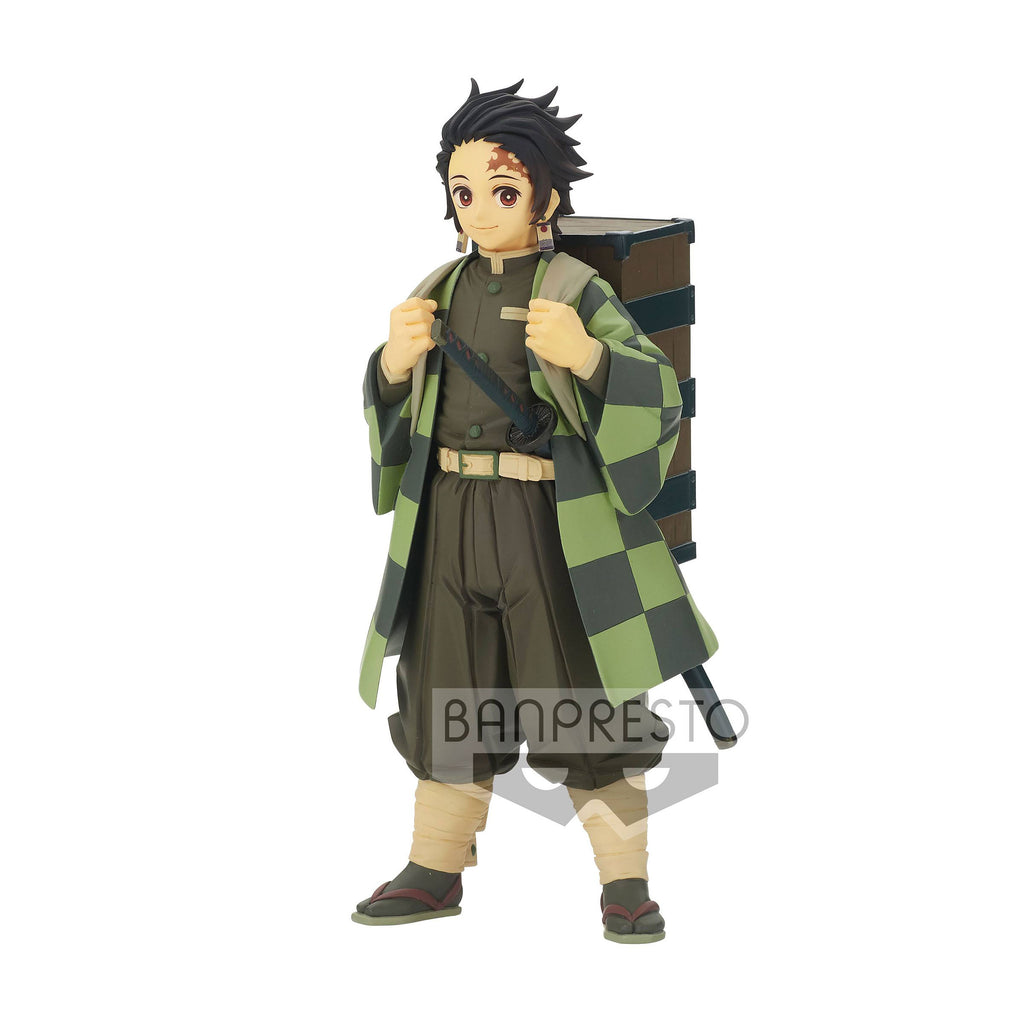 Productafbeelding Demon Slayer - Tanjiro Kamado met Nezuku Box Figuur 16,5 cm