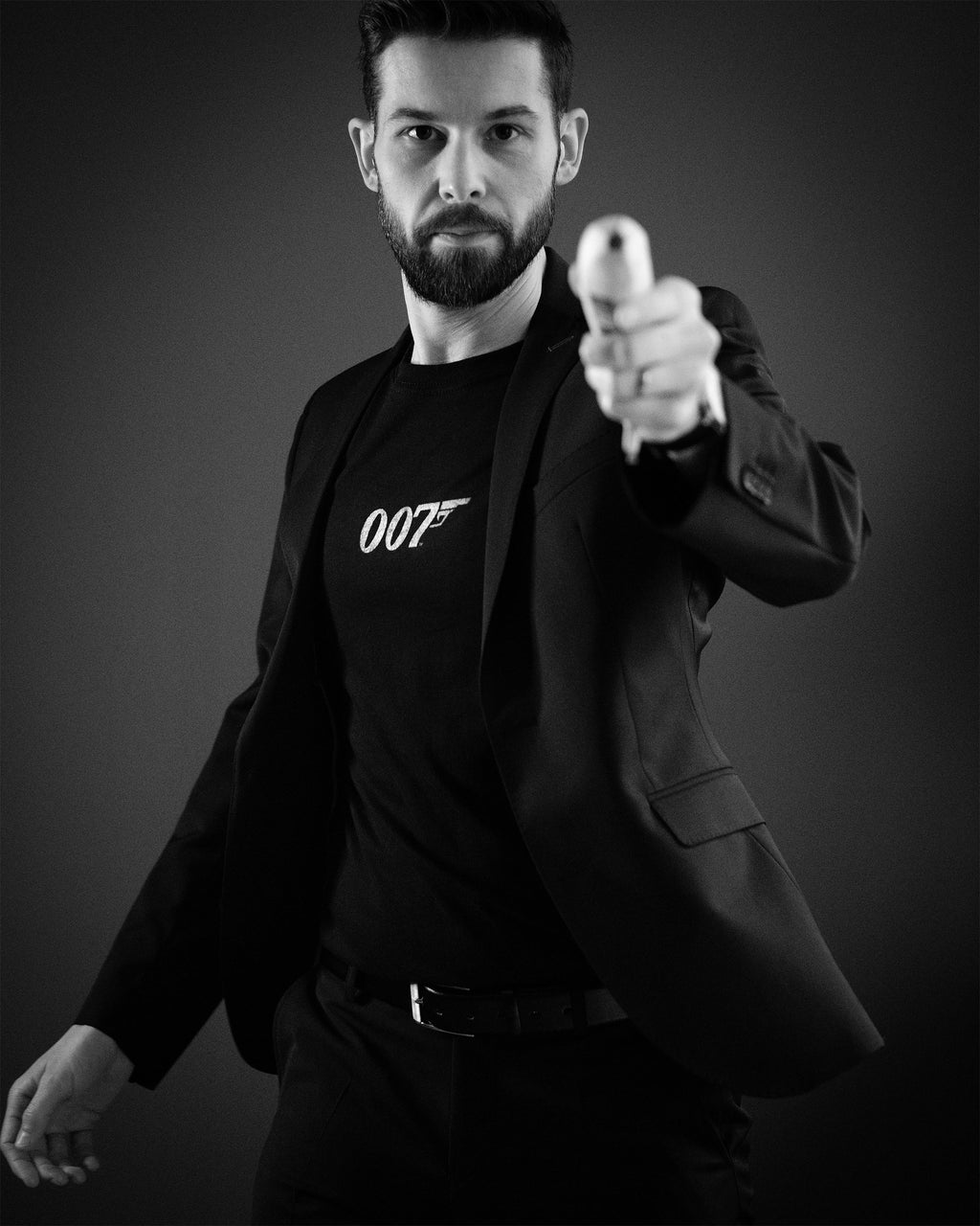 Productafbeelding James Bond - Geen tijd om te sterven T-shirt zwart