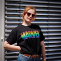 Productafbeelding Marvel - Rainbow Pride Logo T-Shirt Zwart