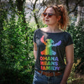 Productafbeelding Lilo & Stitch - Ohana Rainbow Pride Dames Loose Fit T-Shirt