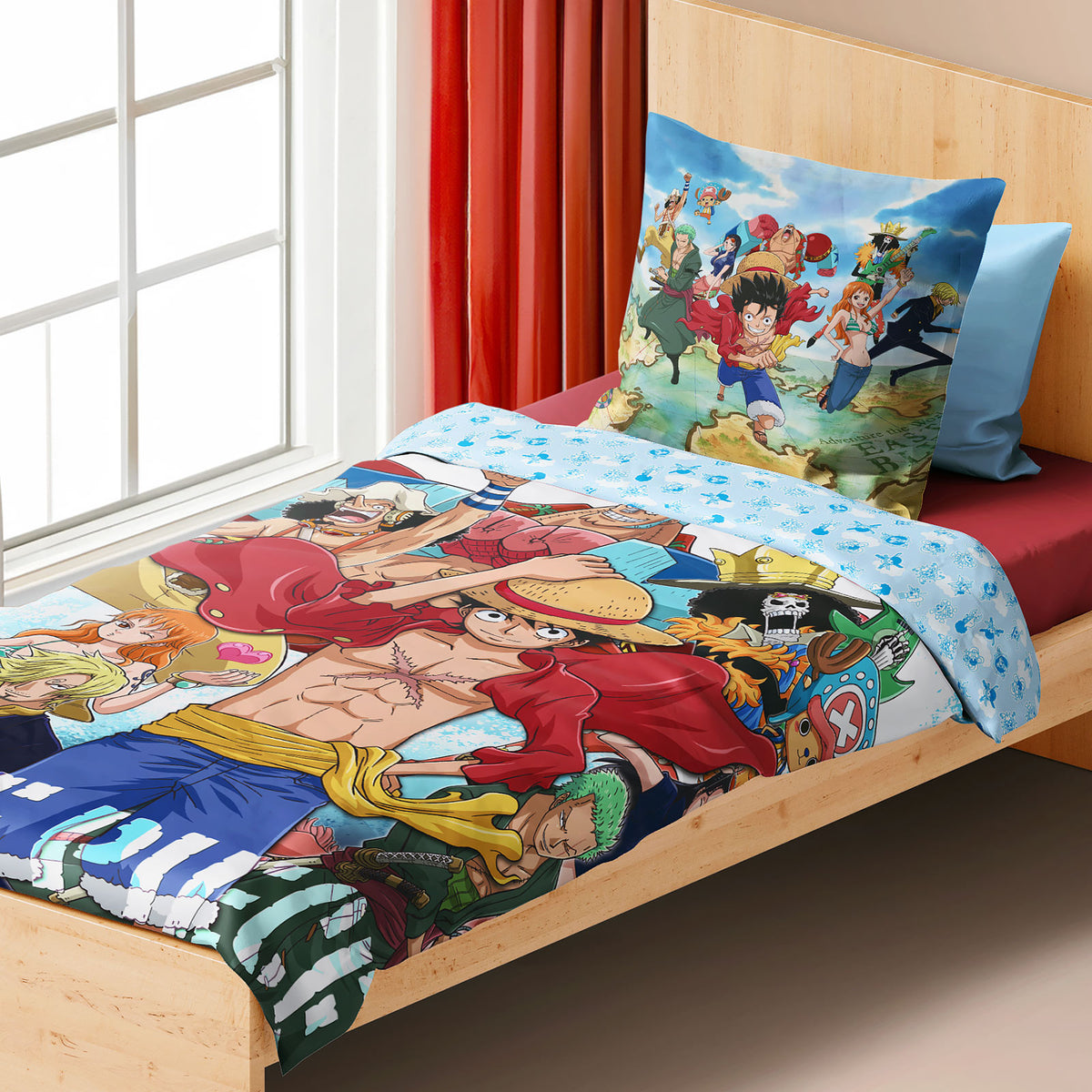 Product image One Piece - Ruffy & Crew Reversible Bed Linen