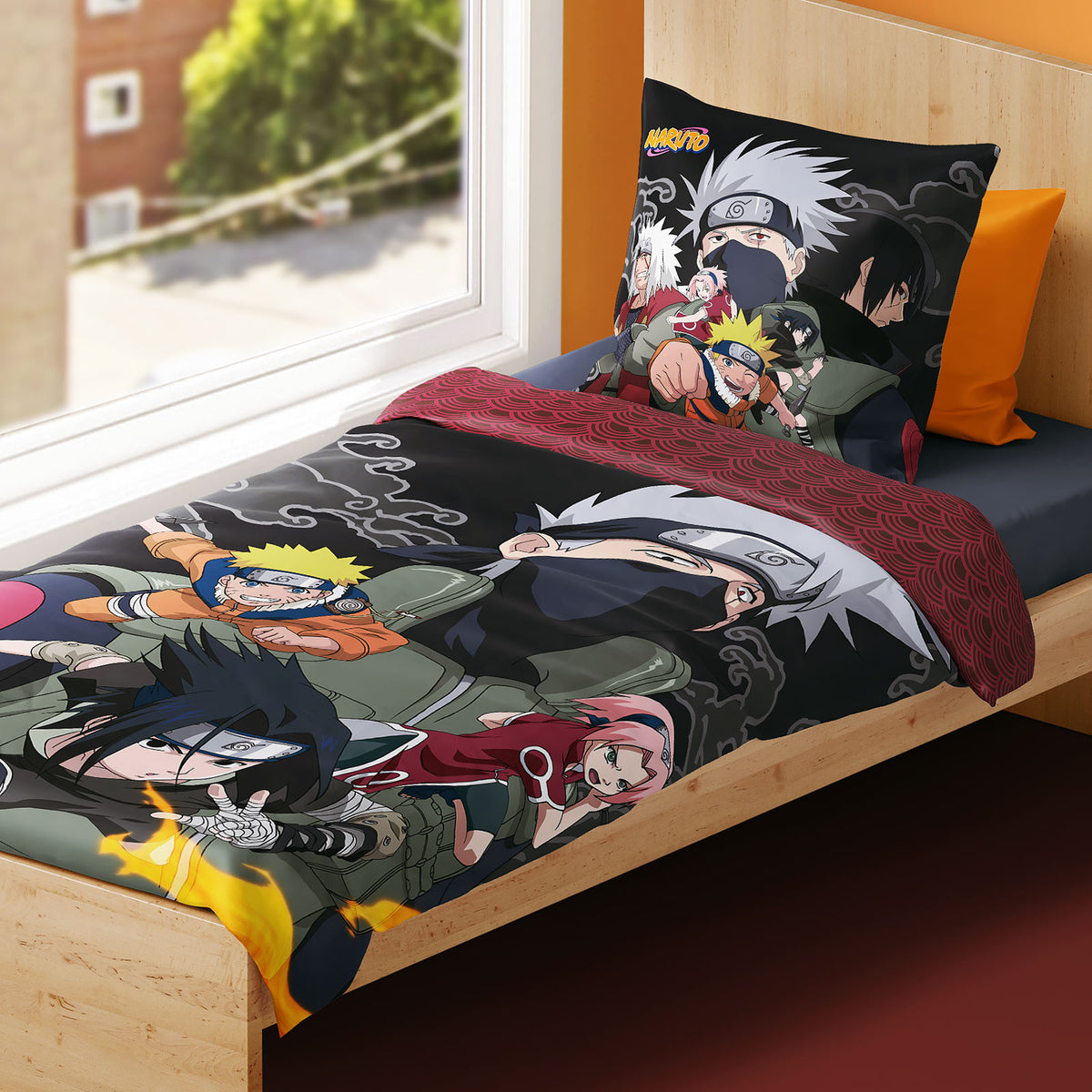Productafbeelding Naruto - Team 7 Omkeerbaar Beddengoed