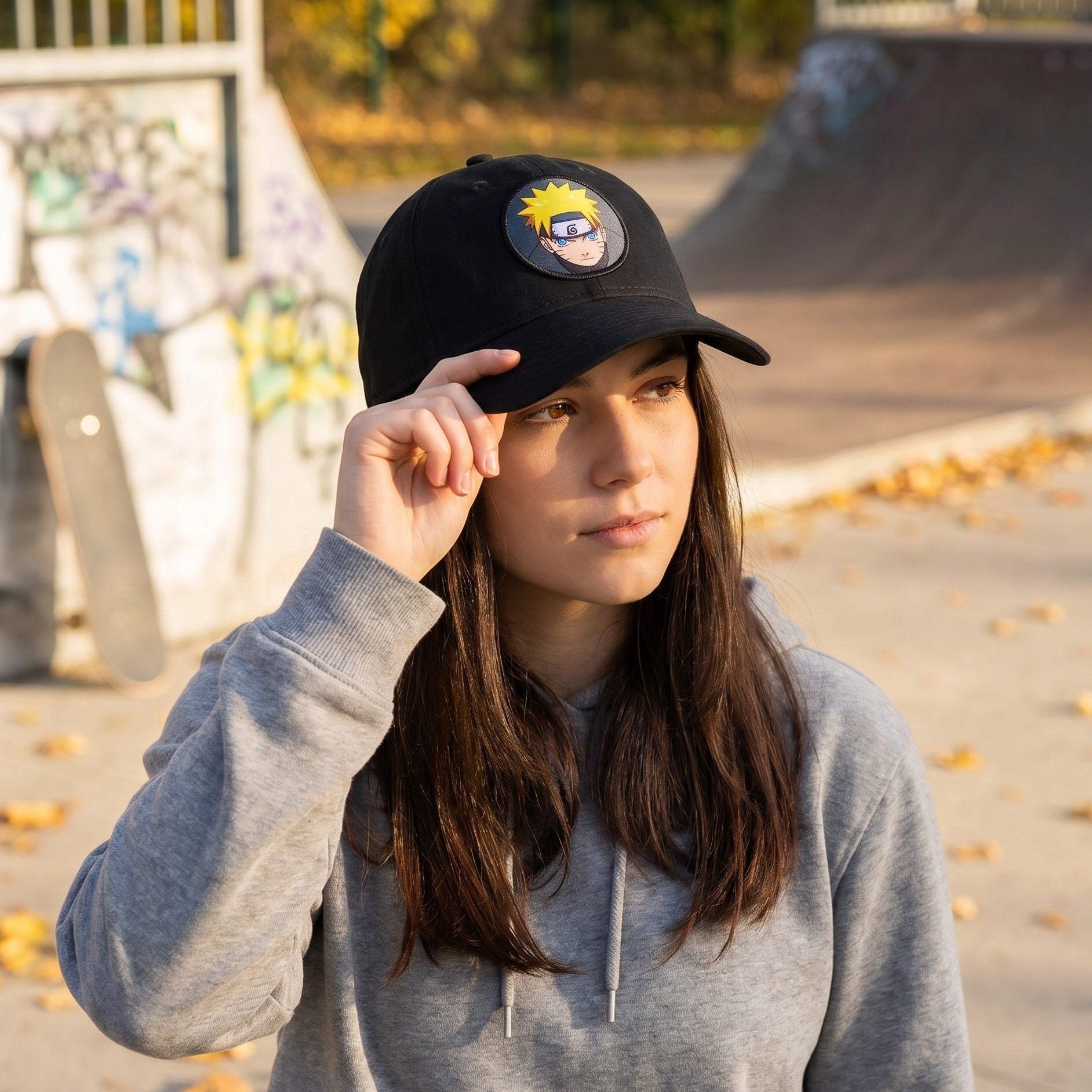 Productafbeelding Naruto Shippuden zwarte baseballpet