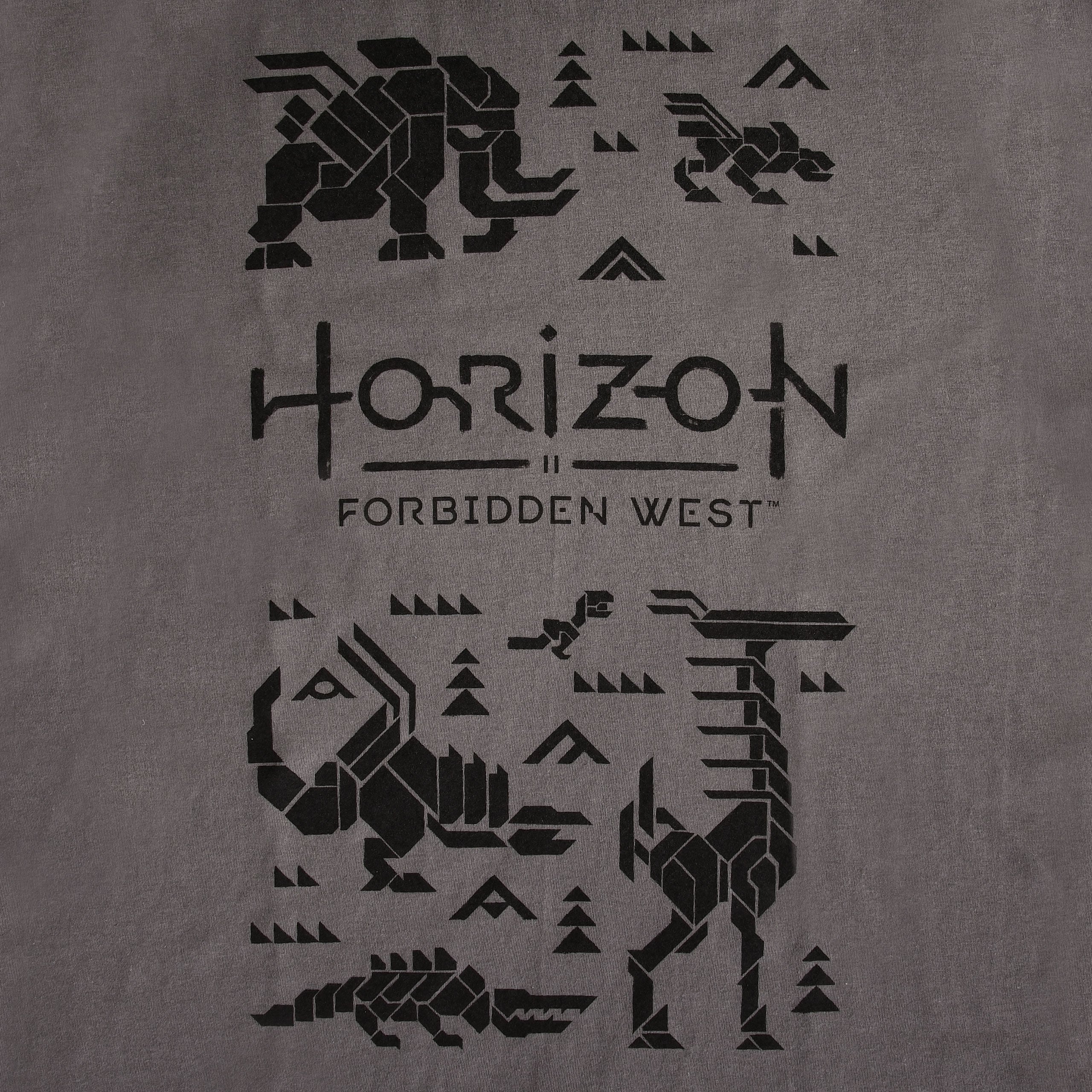 Productafbeelding Horizon - Machines T-Shirt grijs