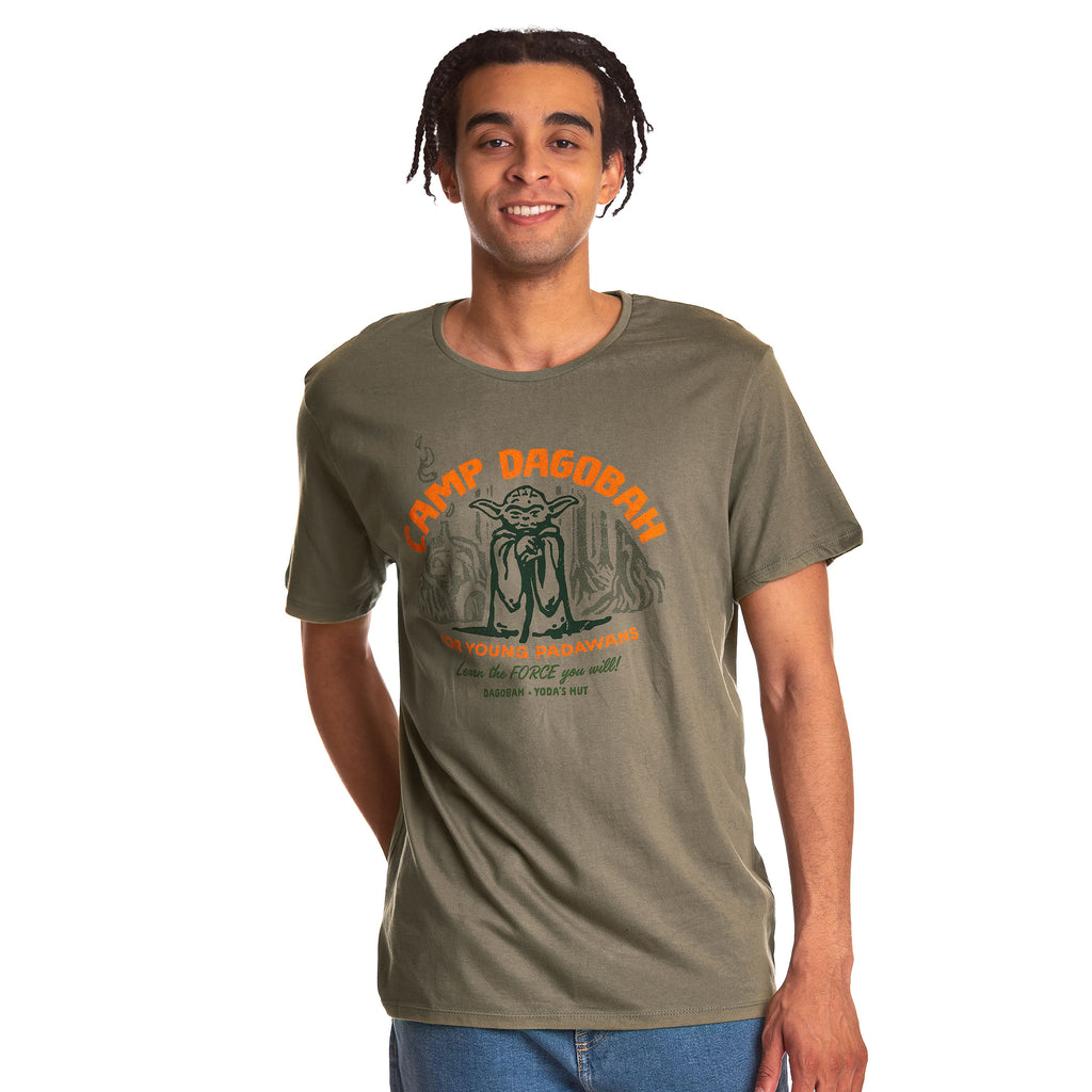 Productafbeelding Star Wars - Camp Dagobah T-shirt groen