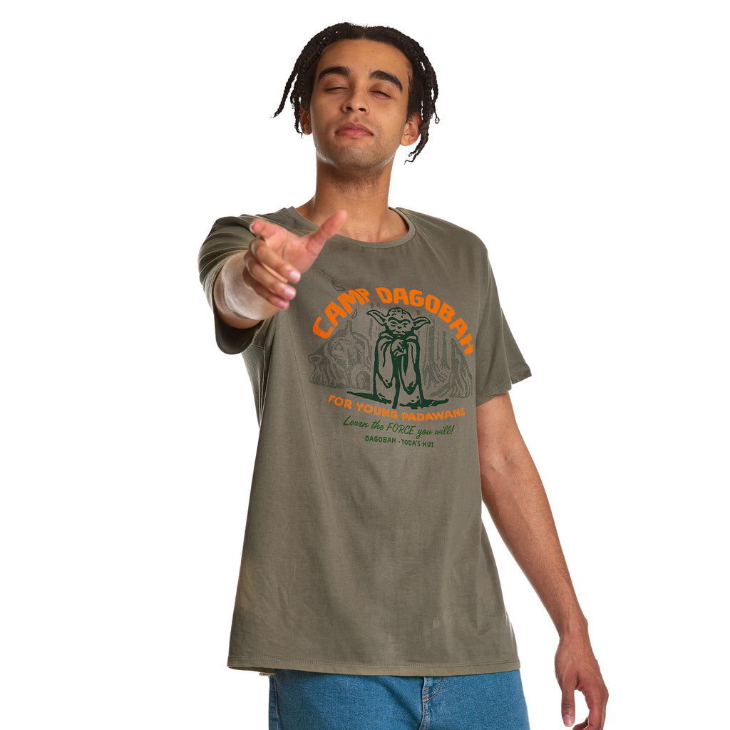 Productafbeelding Star Wars - Camp Dagobah T-shirt groen