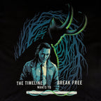 Productafbeelding Loki - Break Free T-shirt zwart