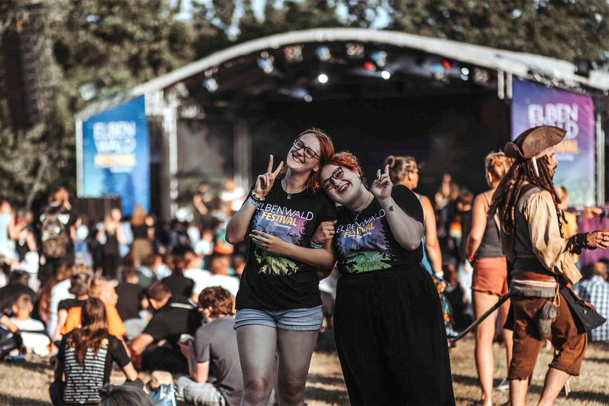 Productafbeelding Elbenwald Festival Homecoming T-Shirt zwart
