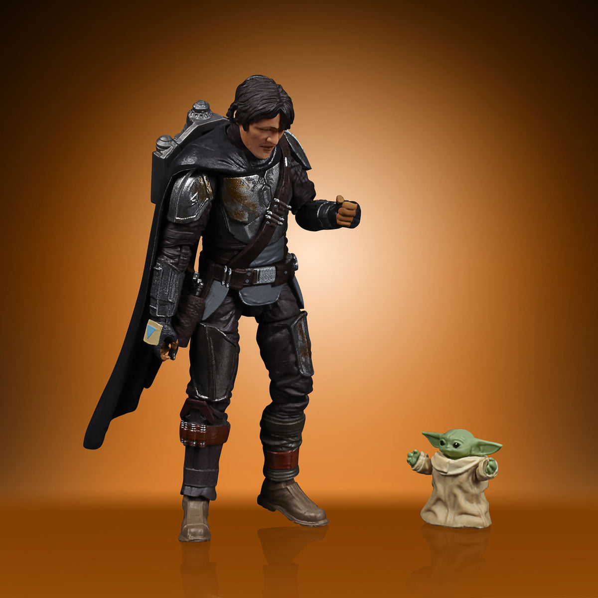 Productafbeelding Din Djarin met Grogu Actiefiguur 10 cm - Star Wars The Mandalorian