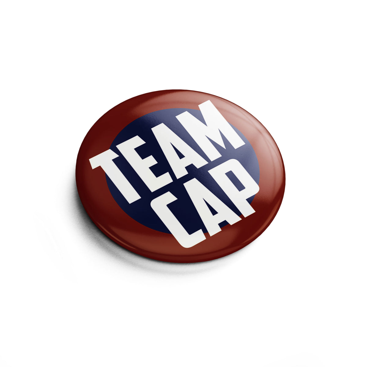 Productafbeelding Team Cap Button voor Captain America Fans