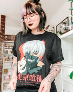 Productafbeelding Tokyo Ghoul - Blood T-shirt zwart