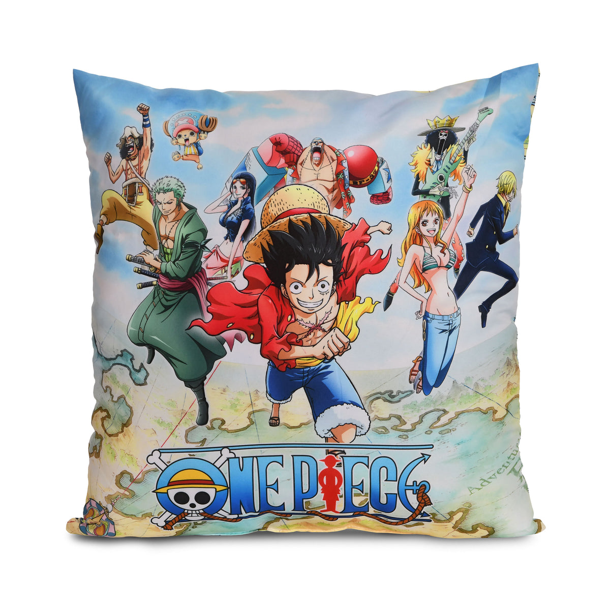 Productafbeelding One Piece - Skull en Pirate Crew Kussen