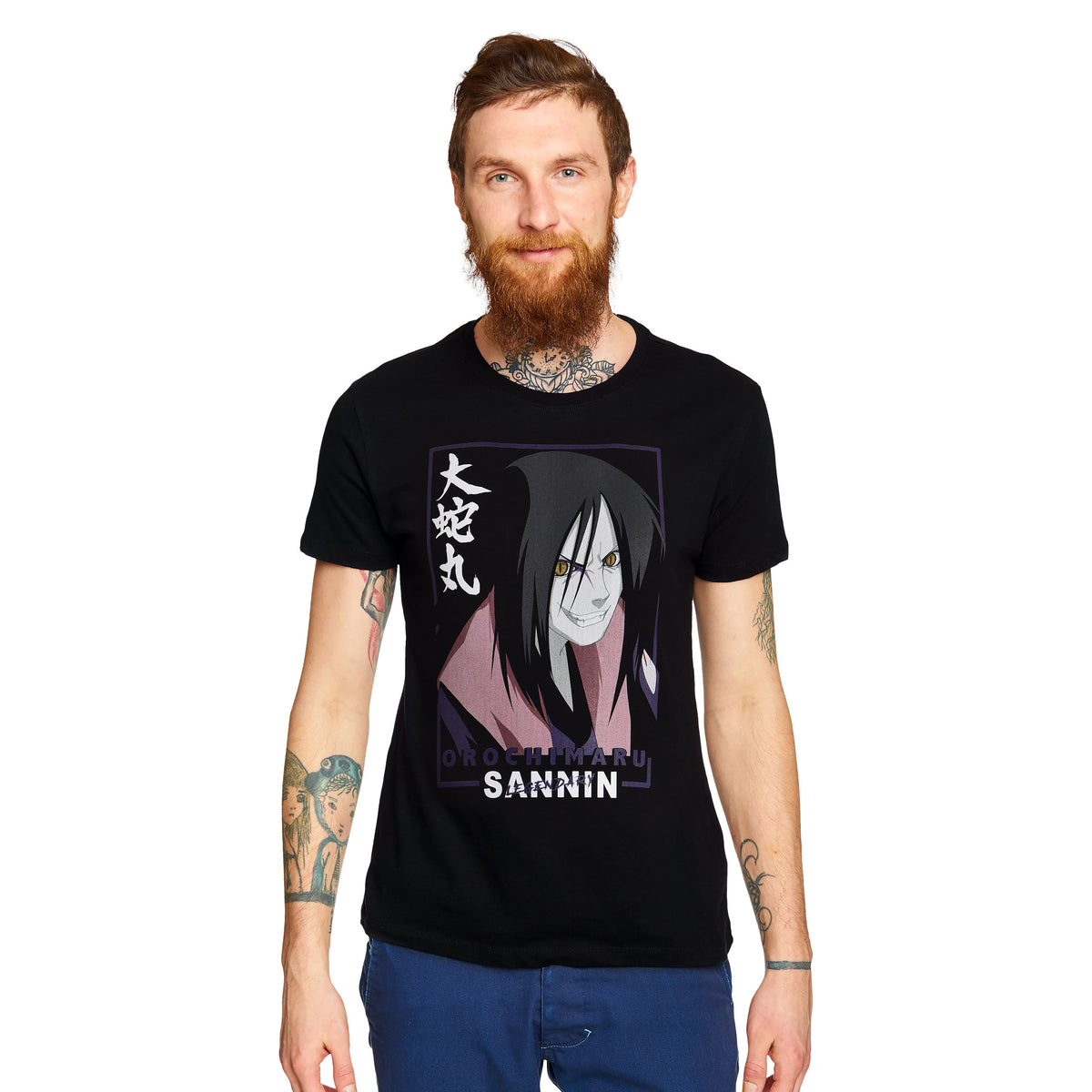 Productafbeelding Naruto - Orochimaru T-shirt zwart