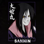 Productafbeelding Naruto - Orochimaru T-shirt zwart