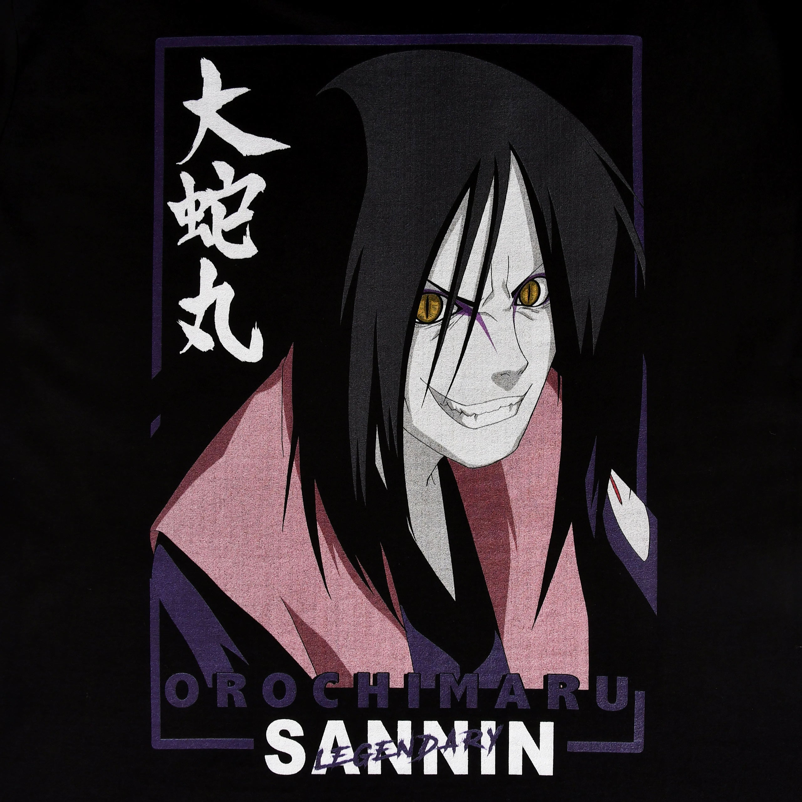 Productafbeelding Naruto - Orochimaru T-shirt zwart
