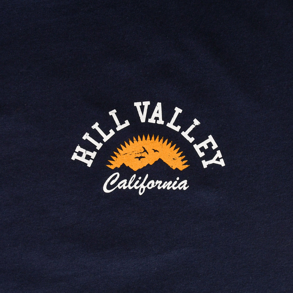 Productafbeelding Terug naar de Toekomst - Hill Valley T-Shirt Blauw