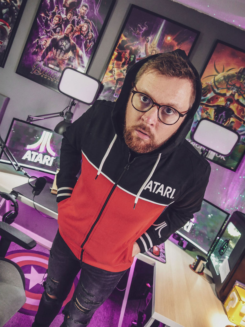 Productafbeelding Atari - Logo Hoodie