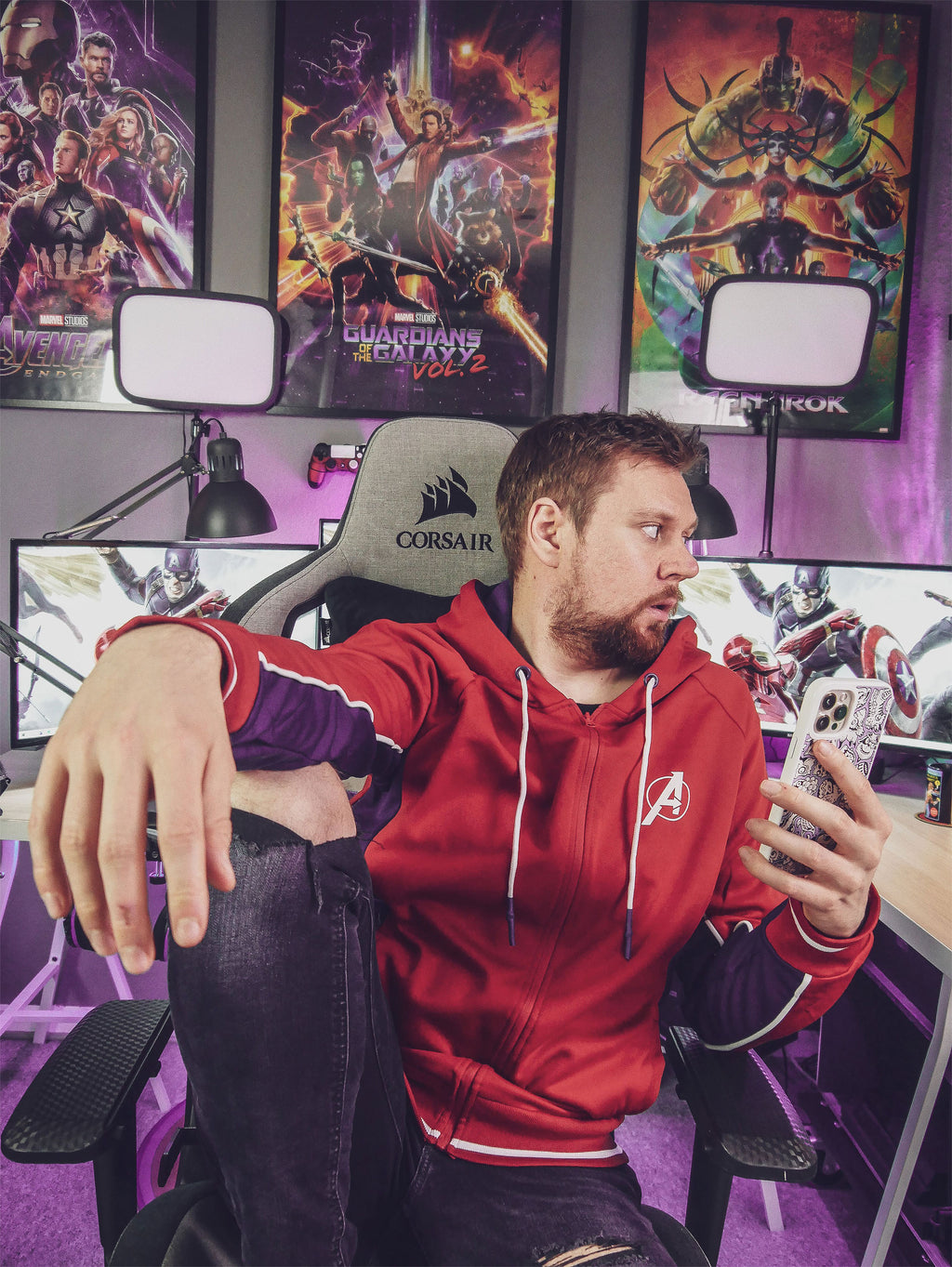 Productafbeelding Avengers - Logo Hoodie