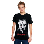 Productafbeelding The Dark Knight - Waarom zo serieus T-shirt zwart