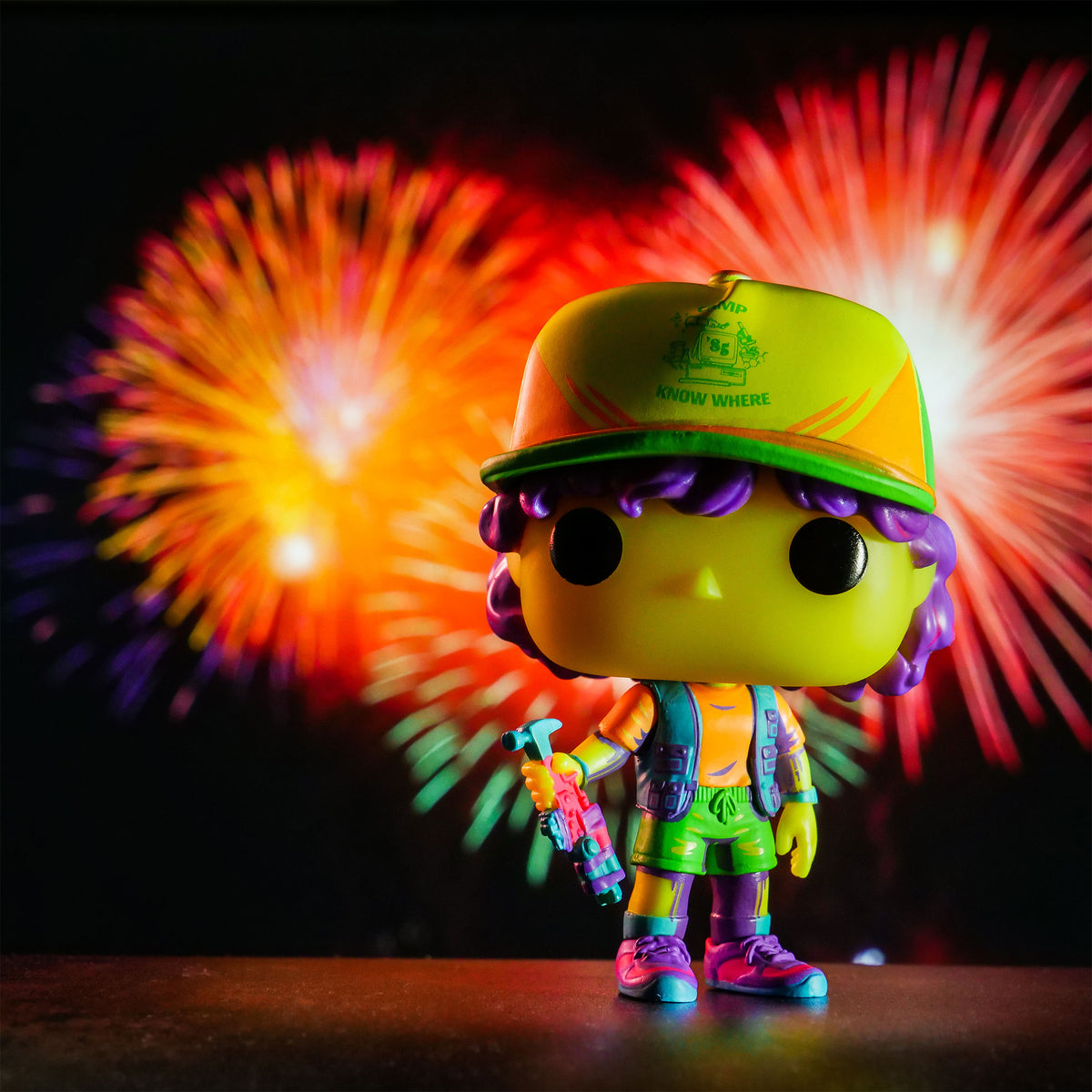 Productafbeelding Stranger Things - Dustin Blacklight Funko Pop Figurine