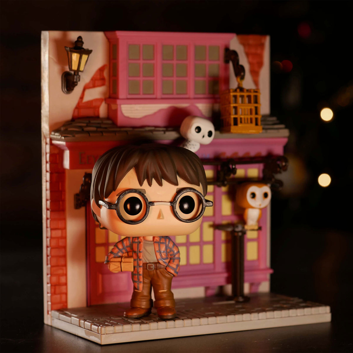 Productafbeelding Harry Potter en Eeylops Uil Winkel Funko Pop Figurine met Diorama