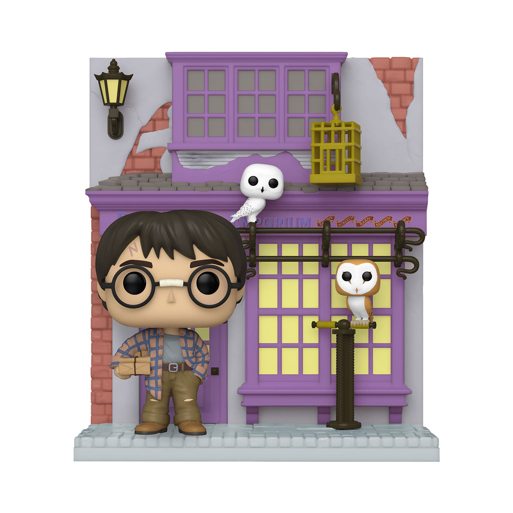 Productafbeelding Harry Potter en Eeylops Uil Winkel Funko Pop Figurine met Diorama