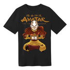 Productafbeelding Avatar De Laatste Luchtmeester - Aang State Pose T-shirt zwart