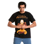 Productafbeelding Avatar De Laatste Luchtmeester - Aang State Pose T-shirt zwart