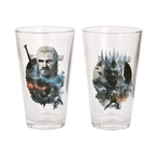 Productafbeelding Witcher 3 - Geralt en Eredin Glazen Set van 2