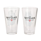 Productafbeelding Witcher 3 - Geralt en Eredin Glazen Set van 2