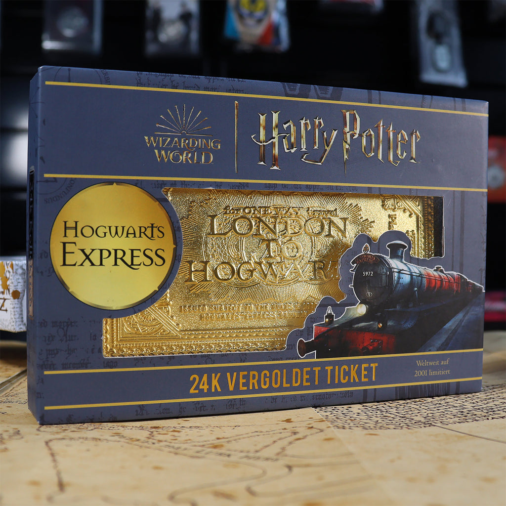 Productafbeelding Harry Potter - Hogwarts Express Ticket Replica Limited Edition