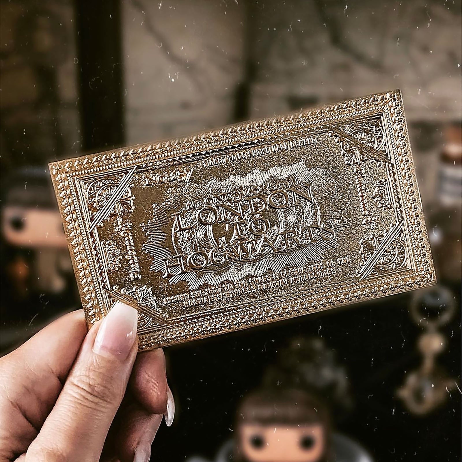 Productafbeelding Harry Potter - Hogwarts Express Ticket Replica Limited Edition