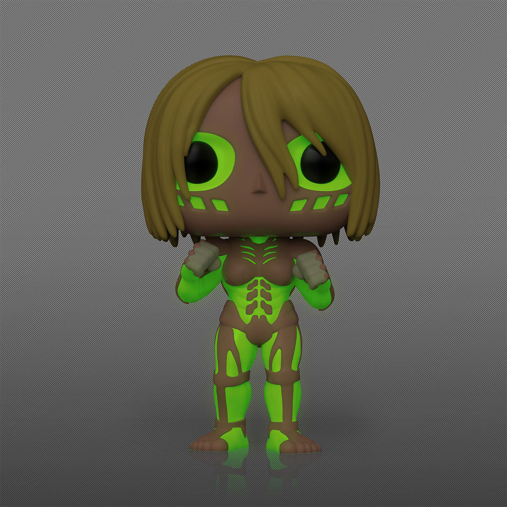 Productafbeelding Attack on Titan - Female Titan Glow in the Dark Funko Pop Figuur 15cm
