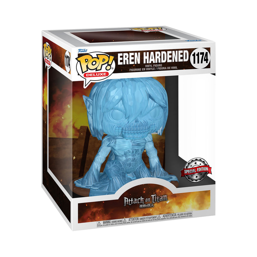 Productafbeelding Attack on Titan - Eren Hardened Funko Pop Figuur Deluxe