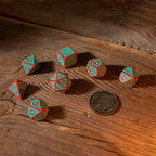 Productafbeelding Witcher - Triss RPG Dobbelstenen Set 7-delig met Verzamelmunt