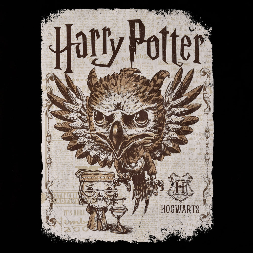 Productafbeelding Fawkes T-shirt met Funko Pop Glow in the Dark figuur - Harry Potter