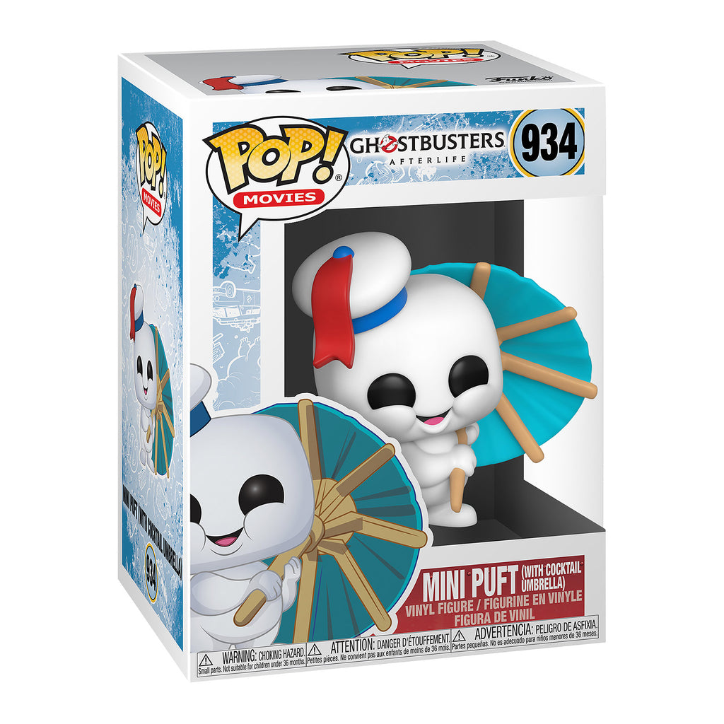 Productafbeelding Ghostbusters - Marshmallow Man met Cocktail Paraplu Funko Pop Figuur