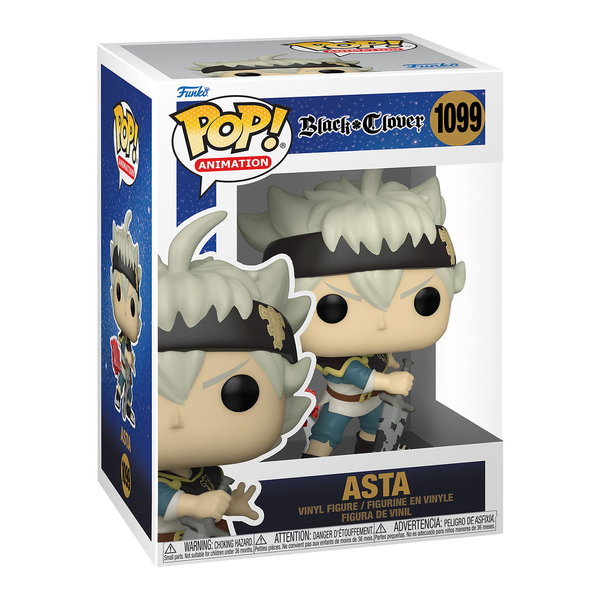 Productafbeelding Black Clover - Asta Funko Pop Figuur