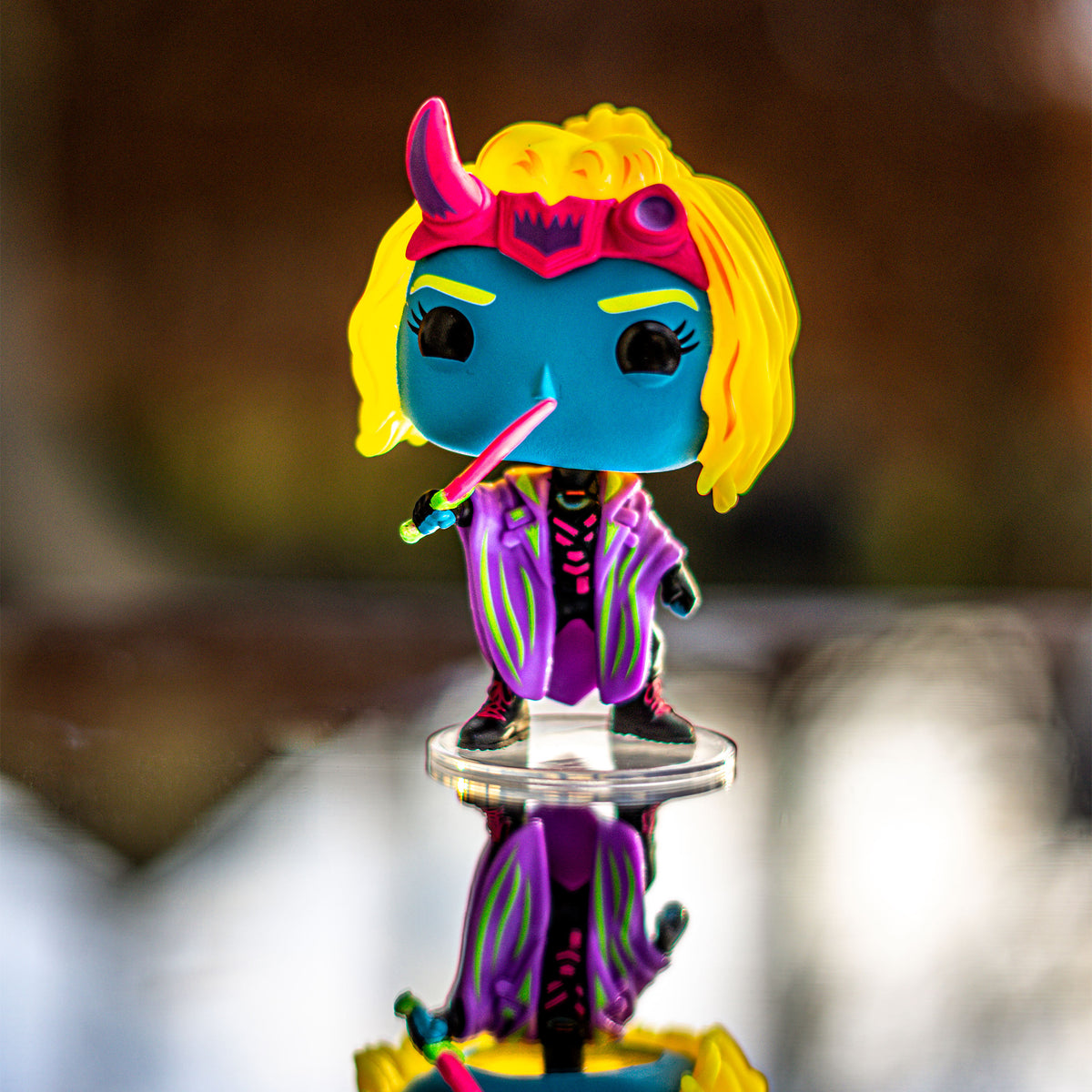Productafbeelding Loki - Sylvie Blacklight Funko Pop Bobblehead Figuur