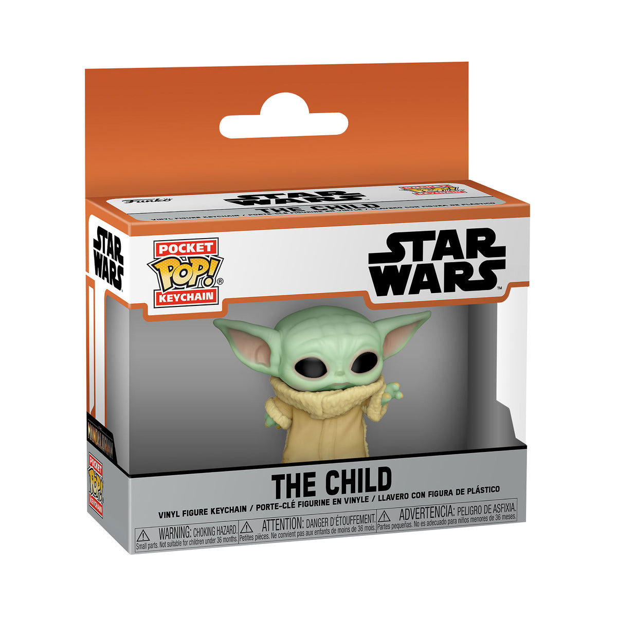 Productafbeelding Grogu Funko Pop Sleutelhanger - Star Wars The Mandalorian