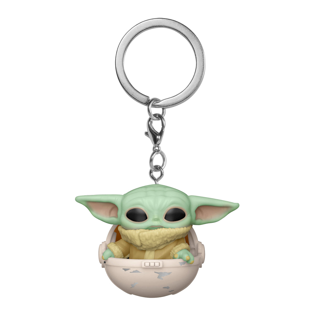 Productafbeelding Grogu in Wieg Funko Pop Sleutelhanger - Star Wars The Mandalorian