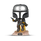 Productafbeelding Mando Glow in the Dark Funko Pop Bobblehead Figuur - Star Wars The Mandalorian