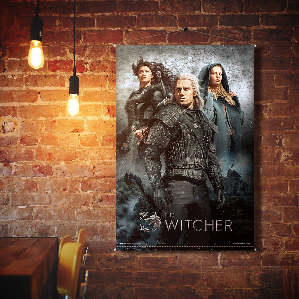 Productafbeelding Witcher - Geralt, Ciri en Yennefer Wandrol