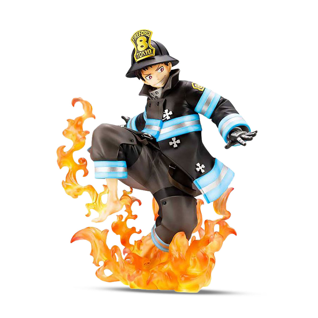Productafbeelding Fire Force - Shinra Kusakabe Glow in the Dark ArtFX+ Figuur Bonus Editie