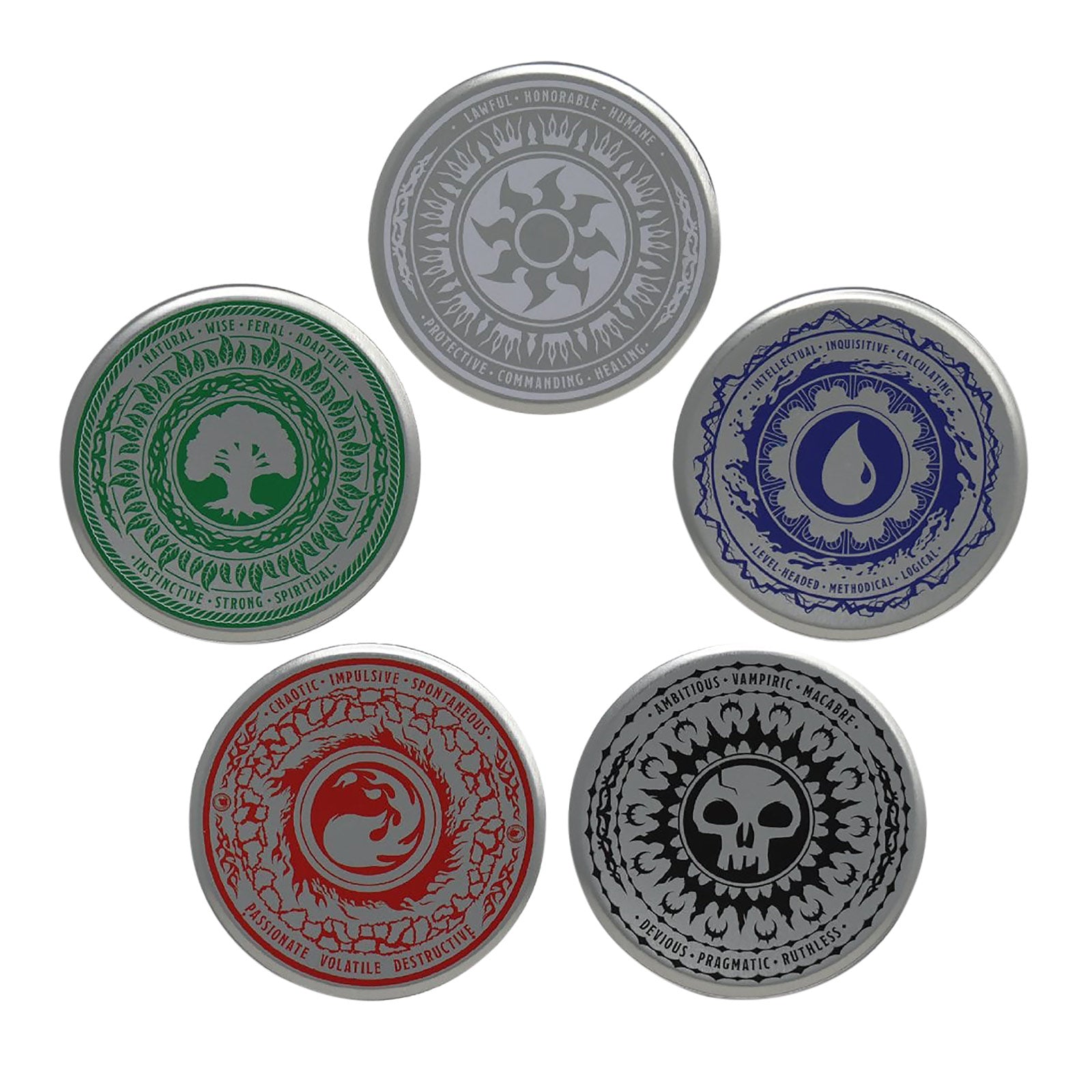 Productafbeelding Magic the Gathering - Symbolen Onderzetter 5 Set
