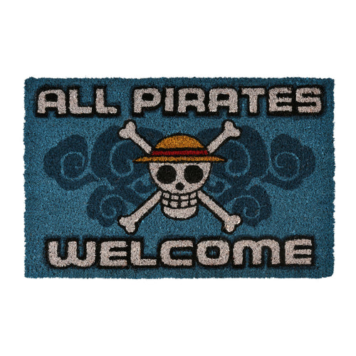 Productafbeelding One Piece - All Pirates Welcome Deurmat