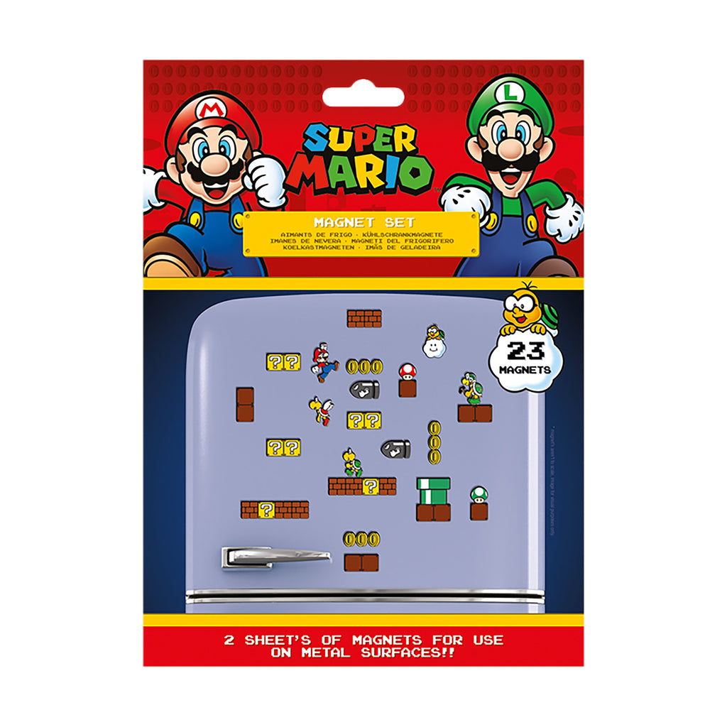 Productafbeelding Super Mario - Mushroom Kingdom Magneetset